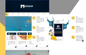 Morgan Construction web design