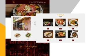 Cafe Olé web design