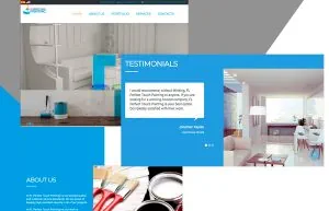 FL Perfect Touch Painting Inc web design