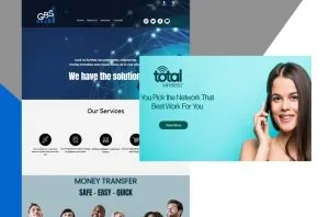 Galaxy Business Solution web design