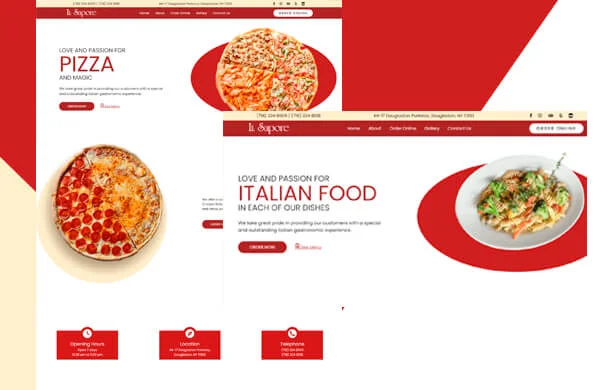 Don Ceviche web design