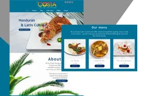 La Costa Cousine web design