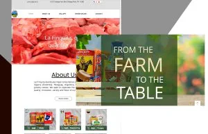 La Finquita Carniceria Corp web design