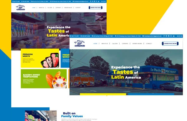 Don Ceviche web design