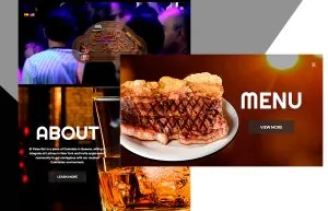 El Paisa Bar web design