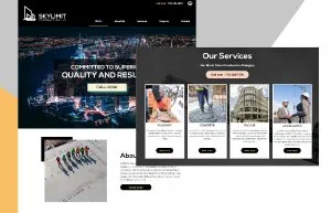 Skylimit Contracting web design