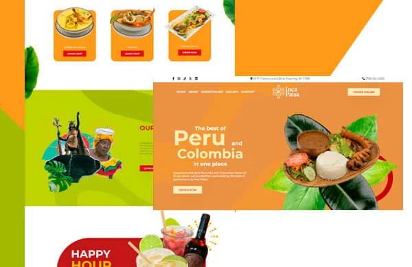 Don Ceviche web design