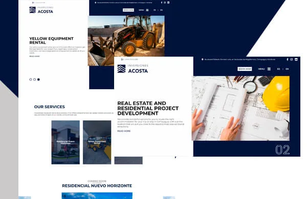 7 Ocean Group web design