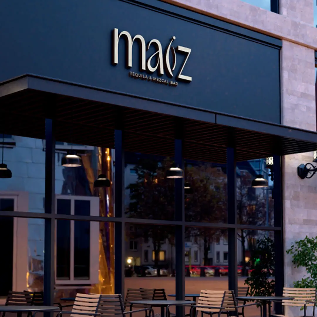 Maíz Tequila & Mezcal Bar portfolio project